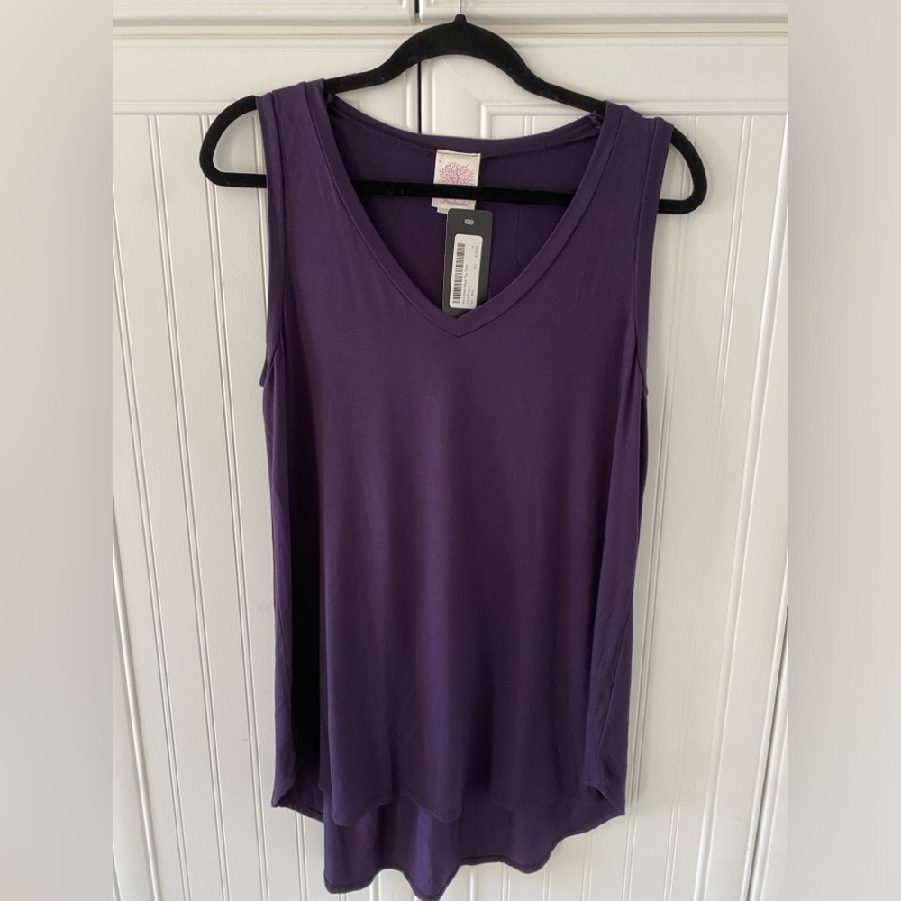 ⭐️3 for 20$⭐️ Freeloader Asymmetrical Purple Tank Top